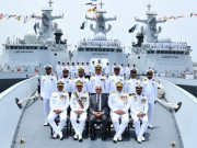 پاک بحریہ کے فلیٹ میں دو جدید جنگی جہازوں کی شمولیت کی تقریب