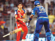 آئی پی ایل کے دوران الجھنے والے کیرون پولارڈ اور مچل اسٹارک پر جرمانے عائد