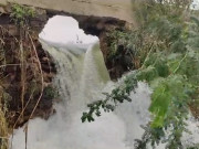 حب کینال میں شگاف پڑنے سے کراچی کو سپلائی بند لاکھوں گیلن پانی ضائع