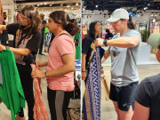 جنوبی افریقی خواتین کرکٹرز کی کراچی میں شاپنگ عشائیہ میں شرکت