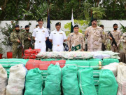 پاک بحریہ نے کشتی میں چھپائی گئی 782 کلومنشیات برآمد کرلی