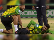 عامر کیریبیئن پریمیئر لیگ کے دوران ہیمسٹرنگ انجری کا شکار ہوگئے