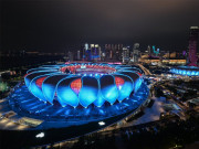 چین میں 19 ویں ایشین گیمز کی شاندار افتتاحی تقریب