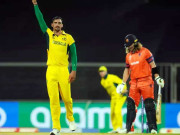 وارم اپ میچ مچل اسٹارک کی ہیٹ ٹرک