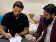 شاہد آفریدی اماراتی ٹیپ بال لیگ کے برانڈ ایمبیسڈربن گئے