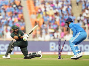 بھارت کیخلاف پاکستان تیسرے کم ترین ٹوٹل پر ڈھیر