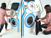 خواتین اب کپڑے دھونے کے ساتھ وڈیوگیم بھی کھیلیں گی 