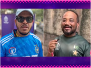 بنگلورو میں پاکستان ٹیم کا بھارتی شائق