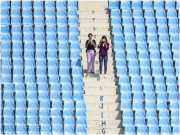 ورلڈکپ خالی اسٹیڈیم میں آنیوالے چند شائقین بھی بدانتظامی سے نالاں