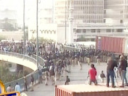 کراچی امریکا میں بنائی جانے والی گستاخانہ فلم کے خلاف مظاہرے 