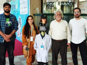 پاکستان کا پہلا ٹیلی پریزنس روبوٹ تیار طبی ماہرین طویل فاصلے سے مریض کا معائنہ کرسکیں گے