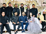 امام الحق اور فہیم اشرف کی مہندی کی تقاریب اہلخانہ اور دوستوں کی شرکت