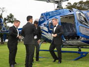 ڈیوڈ وارنر نے بگ بیش میچ میں شرکت کیلیے ہیلی کاپٹر بک کرالیا