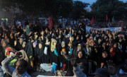 ٹارگٹ کلنگ کیخلاف مجلس وحدت المسلمین کا سپریم کورٹ کراچی رجسٹری کے سامنے دھرنا