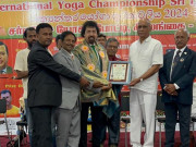 وسیم طائی کو عالمی یوگا فیڈریشن نے سب سے بڑے اعزاز ’یوگا چاریہ‘ سے نواز دیا