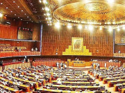 قومی اسمبلی اجلاس  سات آرڈیننس کی مدت میں توسیع منظور اپوزیشن کا شور شرابہ