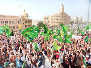 جماعت اہلسنّت کاگستاخانہ فلم کیخلاف’’لبیک یارسول اللہ‘‘ مارچ 