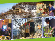 پہاڑوں میں جا بسا شہری نوجوان