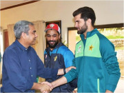 چیئرمین پی سی بی کا کاکول کیمپ کا دورہ