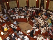 بجٹ اجلاس میں قائم علی شاہ کے  خطاب کے دوران بجلی چلی گئی