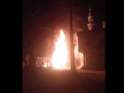 راولپنڈی میں ایل پی جی کی دکان میں آتشزدگی سلنڈرز کے خوفناک دھماکے