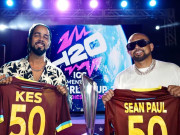 ٹی 20 ورلڈکپ اینتھم سپراسٹارز کی خدمات حاصل