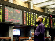 کراچی حصص مارکیٹ میں مندی 79 پوائنٹس کی کمی   