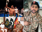 باکسر عامر خان کو پاک فوج نے اعزازی کیپٹن کے رینکس سے نواز دیا