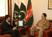 آرمی چیف سے افغان سفیر کی ملاقات بارڈر سیکیورٹی اور دیگر امور پرتبادلہ خیال
