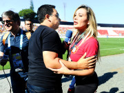 رونالڈو سے دوستی کی دعویدار برازیلین ماڈل کو گراؤنڈ سے نکال دیا گیا