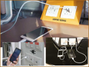 پبلک فون چارجنگ اسٹیشن خطرناک۔۔۔۔