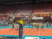 پاکستانی والی بال ٹیم کا آسٹریلیا کے خلاف فاتحانہ آغاز