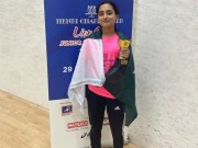 پاکستان کی ماہ نور علی نے سنگاپور میں انڈر 13 اسکواش چیمپئن شپ جیت لی