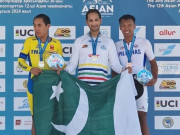 پاکستان نے ایشین سائیکلنگ چیمپئن شپ میں گولڈمیڈل حاصل کرلیا