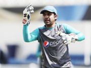 سابق کپتان سرفراز احمد کی سخت گرمی میں ٹریننگ