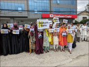 تنخواہوں پر ٹیکس میں اضافے کے خلاف ملازمین کا حکومت مخالف احتجاج