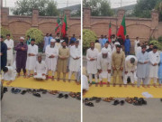 سپریم کورٹ فیصلے پر تحریک انصاف کے کارکنان کا جشن نوافل بھی ادا کیے