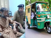 پنجاب پولیس نے نابینا شخص کا چوری شدہ رکشہ برآمد کر کے مالک کے حوالے کردیا