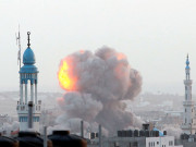 اسرائیلی فوج کے غزہ پر 12 فضائی حملے متعدد فلسطینی زخمی