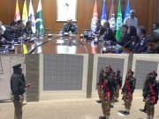 کراچی پولیس چیف کا عہدہ سنبھالتے ہی امن و امان سے متعلق اجلاس