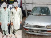 گاڑیاں کرائے پرحاصل کرکے چھیننے والے بھائی گرفتار