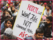 بیروزگاری کی دلدل میں دھنستا بھارت