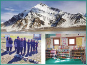 کرومبر کنارے ایک سرد رات