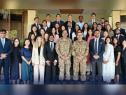 ہارورڈ اسکول کے 44 طلبا کے وفد کی آرمی چیف سے ملاقات