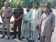 موٹروے پولیس نے 3 اغوا کاروں کو گرفتار کر لیا