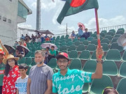 پنڈی ٹیسٹ میں شائقین بے حال سارا دن سایہ ڈھونڈتے رہے