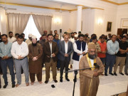 بلوچستان میں شہید ہونے والوں کی غائبانہ نماز جنازہ گورنر ہاﺅس میں ادا کی گئی