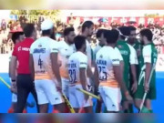 ایشین چیمپیئنز ٹرافی آخری گروپ میچ میں پاکستان اور بھارت کے درمیان گرما گرمی