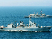 پاک بحریہ کے جہاز شمشیر کی کثیرالملکی سی ٹی ایف کے ساتھ مشترکہ آپریشن میں شرکت