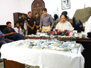 پولیس نے 4 ٹارگٹ کلرز اور ڈکیتوں سمیت 6 ملزم گرفتار کرلیے  